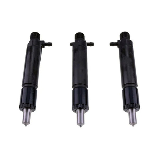 3 Pcs Fuel Injector YM729500-53200 for Komatsu Engine 3D78N-1A 3D82AE-3E 3D82AE-3G 3D82E-3B Excavator PC27R-8 - KUDUPARTS