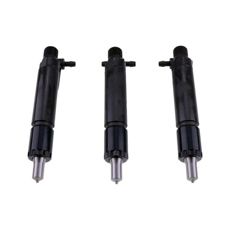 3 Pcs Fuel Injector YM729500-53200 for Komatsu Engine 3D78N-1A 3D82AE-3E 3D82AE-3G 3D82E-3B Excavator PC27R-8 - KUDUPARTS
