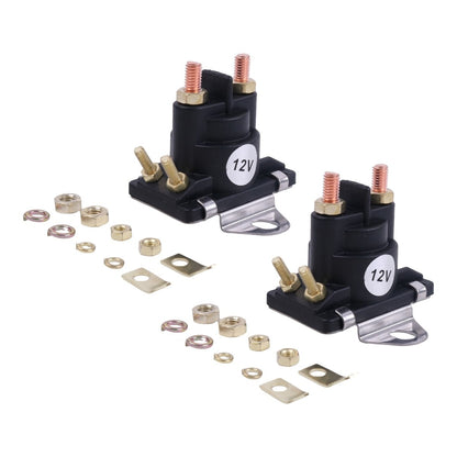 3Pcs New Mercury Marine Solenoid 12 Volt Heavy Duty 89-96158 89-96158T 240-22005