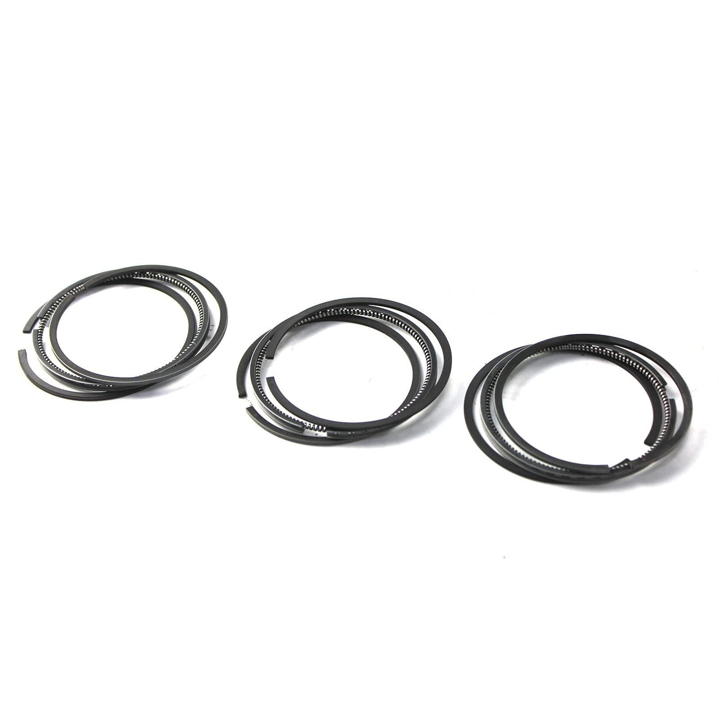Lot de 3 segments de piston 1G460-21050 pour moteur Kubota D902, excavatrice KX41-3, tracteur BX25