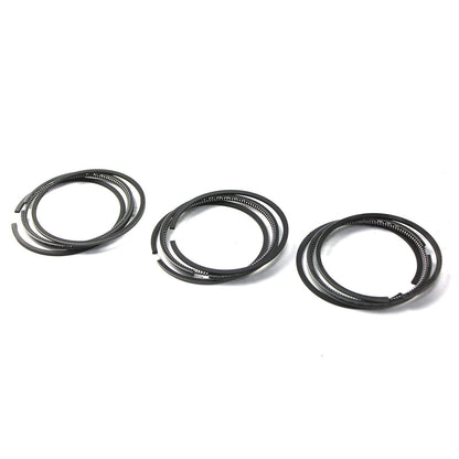 Lot de 3 segments de piston 1G460-21050 pour moteur Kubota D902, excavatrice KX41-3, tracteur BX25
