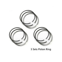 3 anillos de pistón 1G460-21050 para motor Kubota D902, excavadora KX41-3, tractor BX25