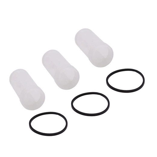 3Pcs Water Separator Fuel Filter with O-ring 275500089 for Seadoo PWC 580 650 720 GSX GTX RX SP - KUDUPARTS