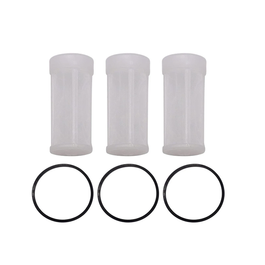 3Pcs Water Separator Fuel Filter with O-ring 275500089 for Seadoo PWC 580 650 720 GSX GTX RX SP - KUDUPARTS