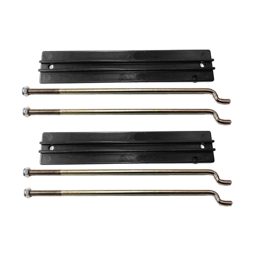 3 Pieces 36V/48V Battery Hold Down Plate And Rod 1013683 101090801 for Club Car Golf Cart DS 1998-2005 - KUDUPARTS