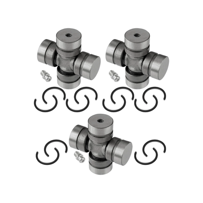3 Pieces Front Drive Propeller Shaft U-Joint 49050-1075 for Kawasaki UTV KAF950 Mule KAF400 Mule