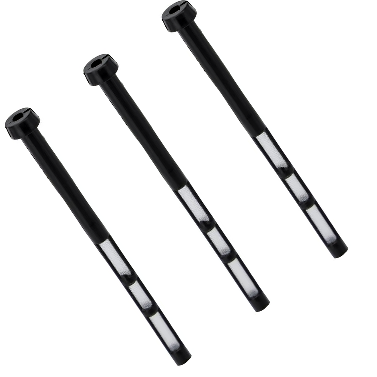 Filtre à carburant (3 pièces) 751-10358 951-10358 pour MTD 1P65MC 1X65CU Blanc Extérieur 1P65FU 1P70FU Moteur Moissonneuse-batteuse CC94M CC46ES RM105 RM210 RM2210