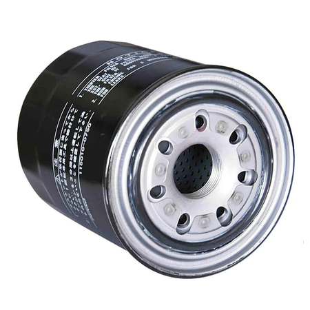 3 Pieces Oil Filter 15601-68010 for Toyota Engine 2H 2F 2D 2J Forklift 2FDA30 3FD33 3FG50 FDE35 JD18 Truck Land Cruiser HJ45 HJ47 Sahara HJ60 Century GZG50 - KUDUPARTS