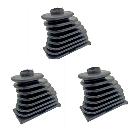 3 Pieces Rubber Lever Boot 53233-23320-71 for Toyota Forklift 7-8FD10-30 7FB10-30 8FBN15-30 7FG10-45 - KUDUPARTS