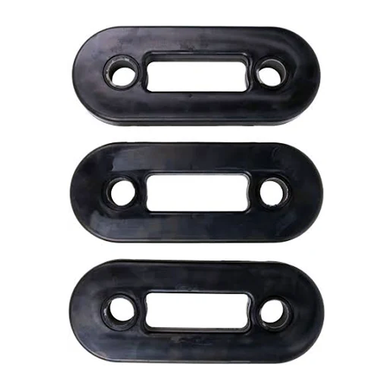3 Pieces Rubber Shock Blocks 27351 for Western Fisher Mower Suburbanite Homesteader Plow - KUDUPARTS