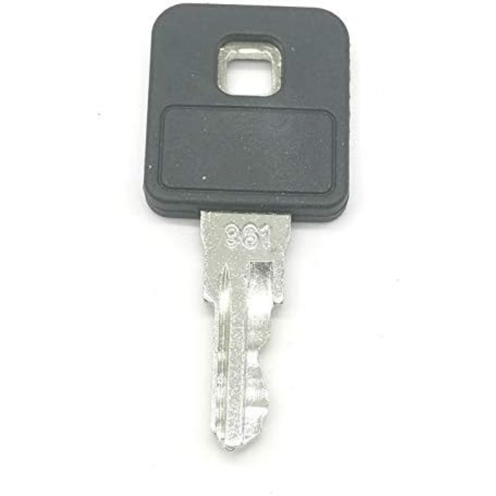 2X Ignition Key 214-961 For Ditch Witch Trencher and Heavy Equipment - KUDUPARTS