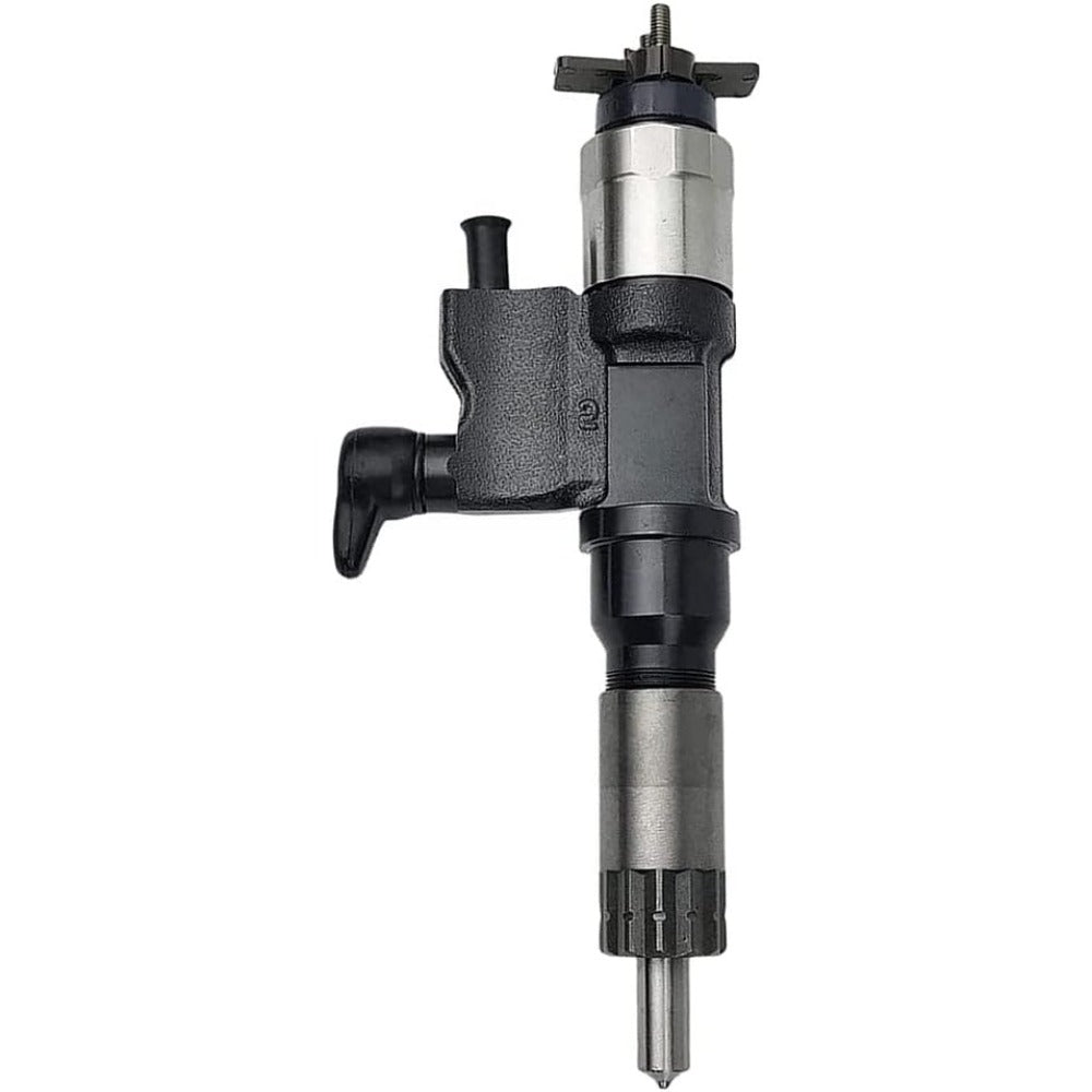 Denso Fuel Injector Assy 8-98284393-0 for Isuzu 4HK1 Engine Hitachi ZX200-3 ZX240-3 - KUDUPARTS