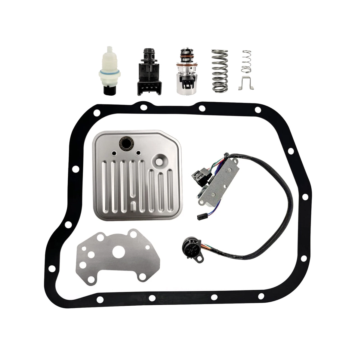 42RE 44RE 46RE 47RE 48RE Transmission Solenoid Service Upgrade Kit 52118500AB for Dodge Ram 1500 2500 3500 Jeep Grand Cherokee - KUDUPARTS