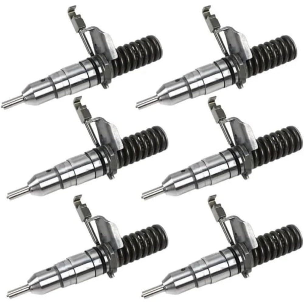 6 Pcs Fuel Injector 162-0212 0R-8463 127-8230 for Caterpillar CAT Engine 3116 3126 - KUDUPARTS