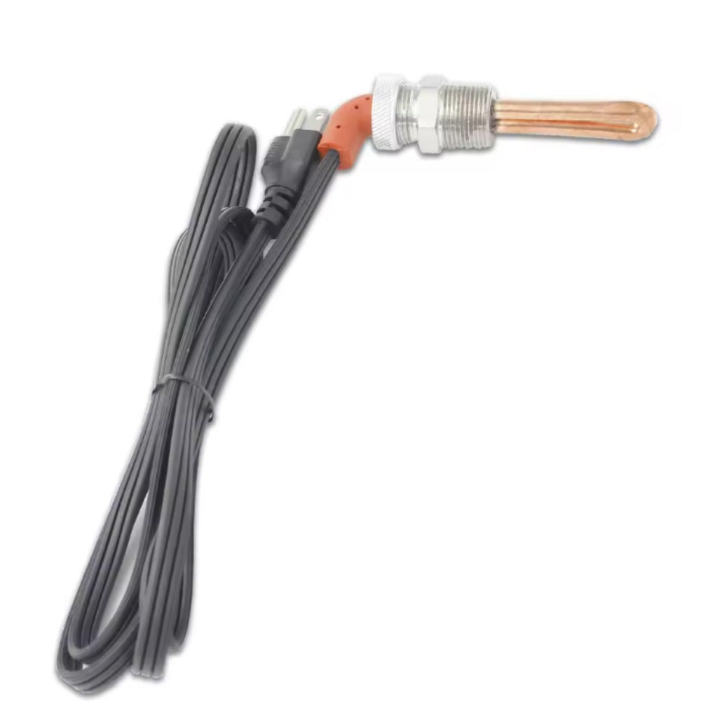 120V 1000W 3/4"NPT Engine Block Heater 1214R 30307 3500043 for Ford Caterpillar Hino Mack Mercury Nissan Lincoln International Detroit - KUDUPARTS