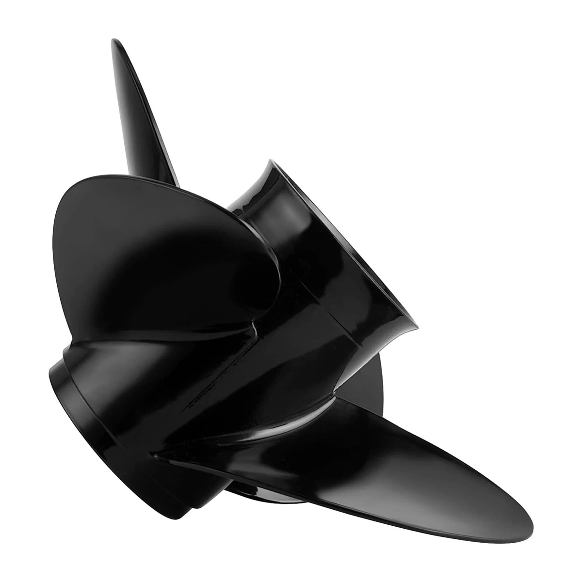 4 Blade Prop 13x17 Propeller 48-8M8026590 for Mercury Outboard 40-140HP Pontoon - KUDUPARTS