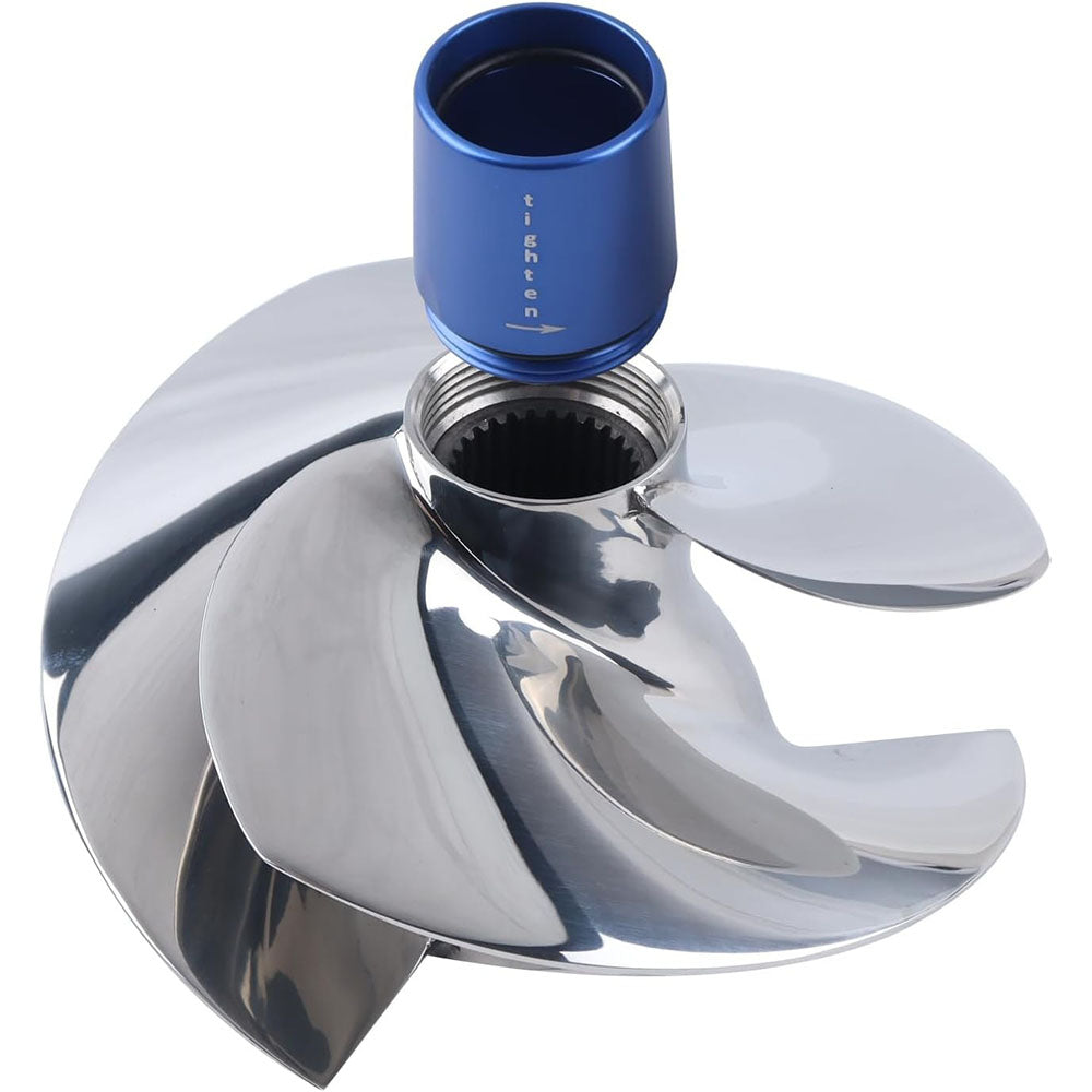 4 Blades Impeller PRZ-B4-15/21A for Sea-Doo Jet Ski GTX RXP RXP-X WAKE PRO GTR 215 230 255 260 - KUDUPARTS