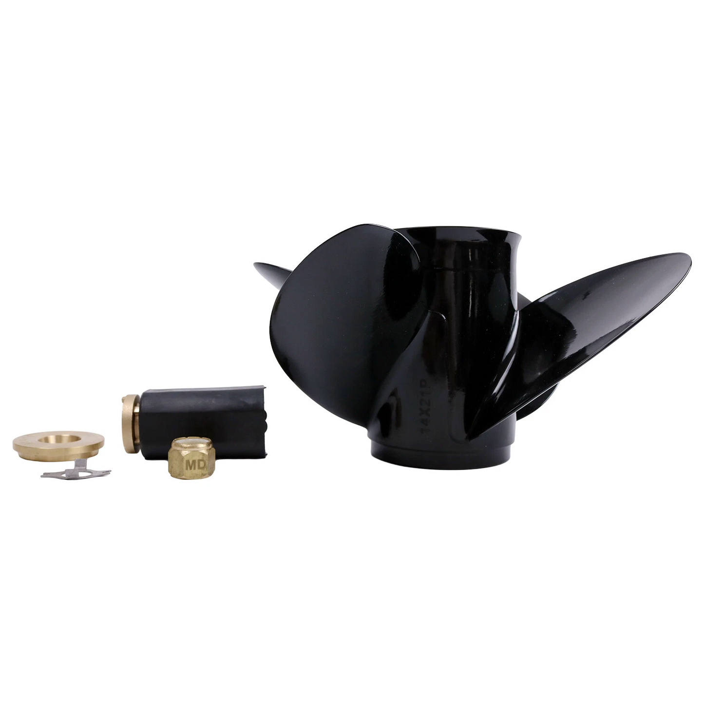 Hélice à 4 pales 48-8M0084496 pour moteurs hors-bord Mercury 135 CV, 150 CV, 175 CV, 200 CV, 220 CV, 225 CV, 250 CV, 275 CV et 300 CV