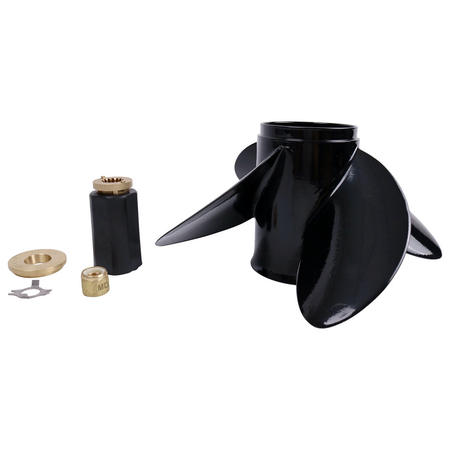 4 Blades Propeller 48-8M0084496 for Mercury Outboard 135HP 150HP 175HP 200HP 220HP 225HP 250HP 275HP 300HP - KUDUPARTS