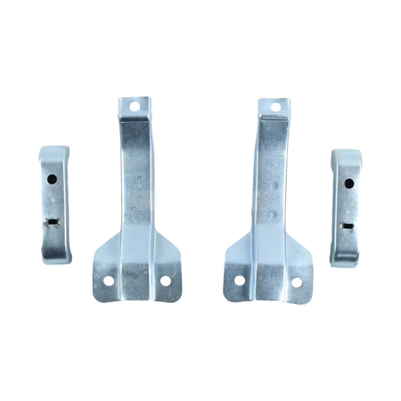 4 Core Heavy Duty Radiator Bracket Kit 1099ZB 1099ZC for Chevrolet C10 C20 C30 Blazer Suburban GMC Jimmy 1967-1972 - KUDUPARTS
