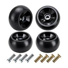 4 roues de pont AM125172 pour John Deere X465 X475 X485 X495 X575 LX289 X330 X370 X730 X710 X730 48" 62"