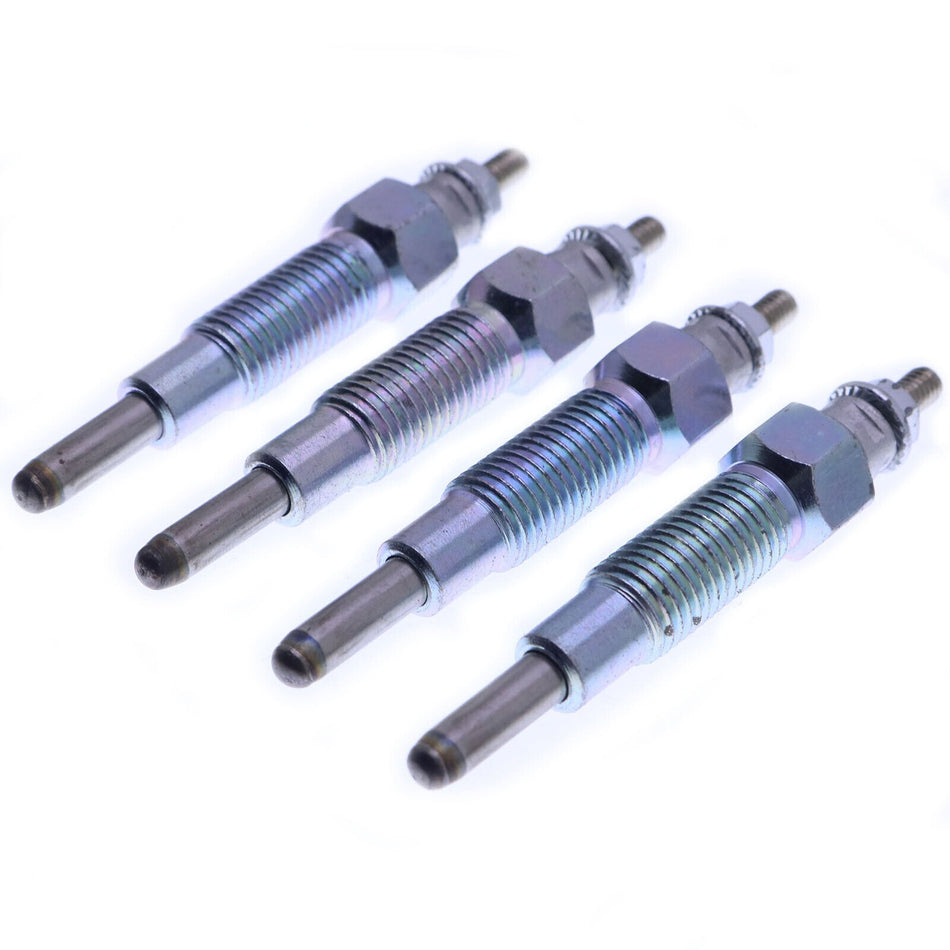 4 Glow Plugs 19077-65513 19077-65510 for Kubota Engine V1903 V2003 V2203 V2403