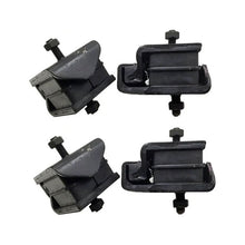 Lot de 4 coussinets de montage en caoutchouc 20S-01-71331 pour Komatsu CD30R-1 PC40MR-1 PC45MR-1 PC50MR-2 PC55MR-3 PC58UU-3 SK714-5 WA100-5 WA200-5