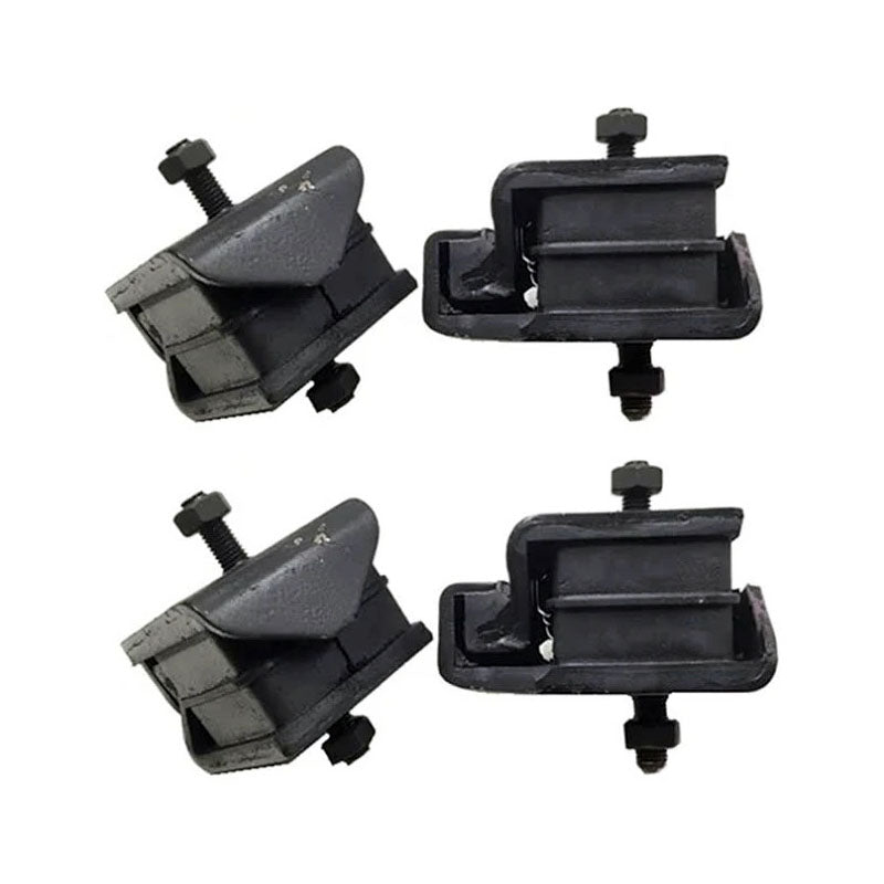 4 PCS Mounting Rubber Cushion 20S-01-71331 for Komatsu CD30R-1 PC40MR-1 PC45MR-1 PC50MR-2 PC55MR-3 PC58UU-3 SK714-5 WA100-5 WA200-5 - KUDUPARTS