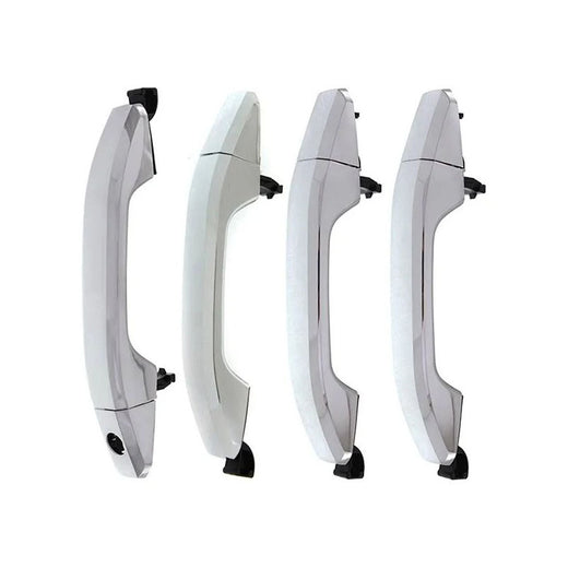 4 Pcs Exterior Door Handle 22923594 22923598 for Chevrolet Silverado GMC Sierra 1500 2500 3500 - KUDUPARTS
