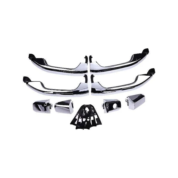 4 Pcs Exterior Door Handle 22923594 22923598 for Chevrolet Silverado GMC Sierra 1500 2500 3500 - KUDUPARTS