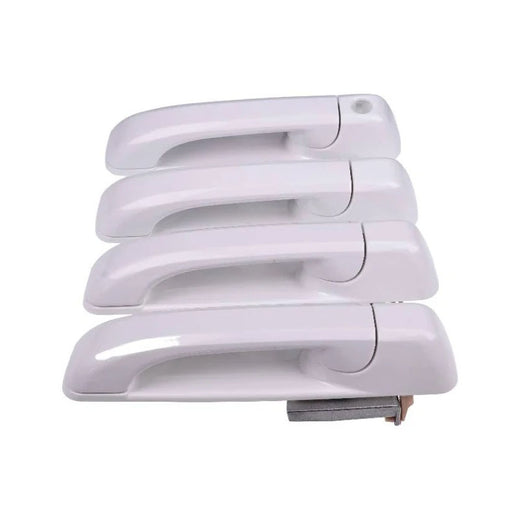 4 Pcs Front & Rear Door Handle 1GH21GW7AB 1GH21GW7AD for Dodge Ram Pickup Truck 1500 2500 3500 2010-2023 - KUDUPARTS