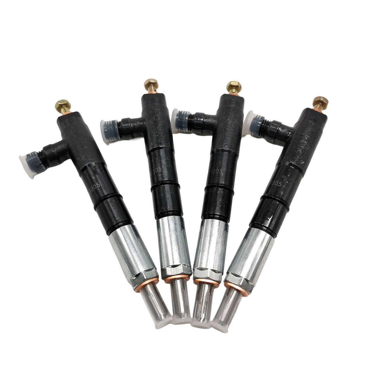 Lot de 4 injecteurs de carburant 1C050-53005 1G557-53004 pour moteur Kubota V3300 V3300DI-TE2