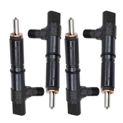 Lot de 4 injecteurs de carburant 1G911-53003 et 1G911-53005 pour moteur Kubota V2203