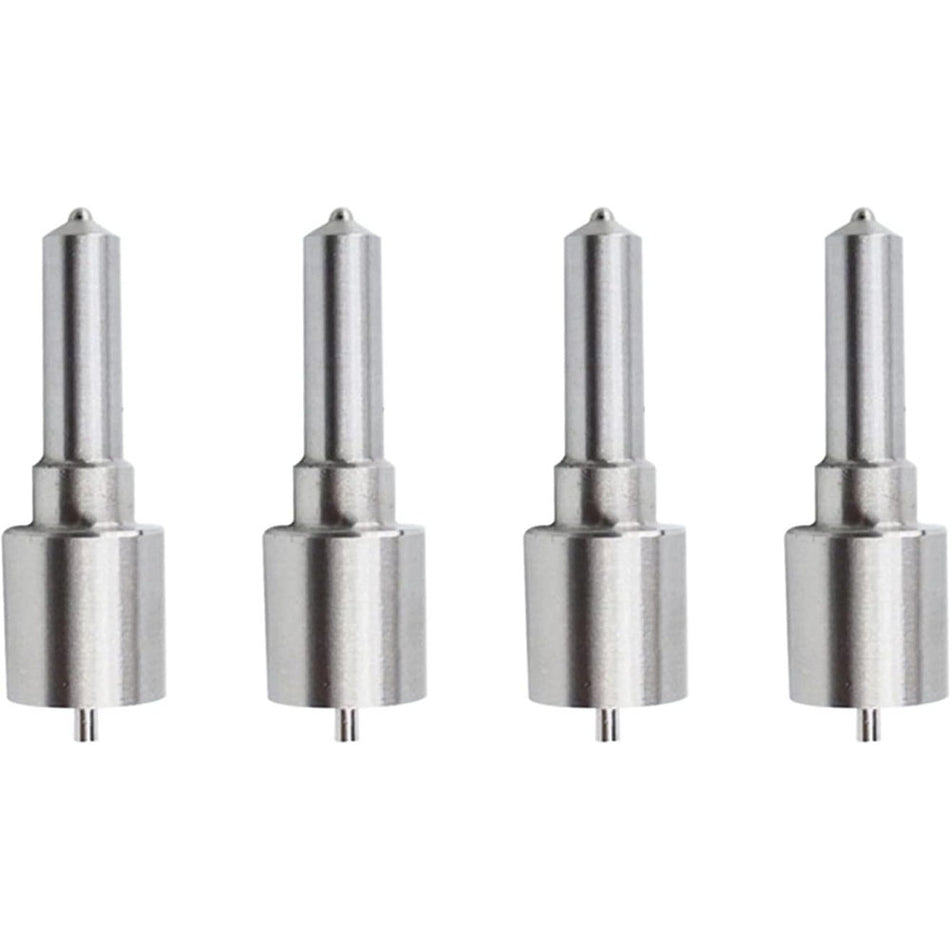 4 Pcs Injector Nozzles for Isuzu 4JB1 Mustang Bobcat 843 853 1213 960 2060 Loader