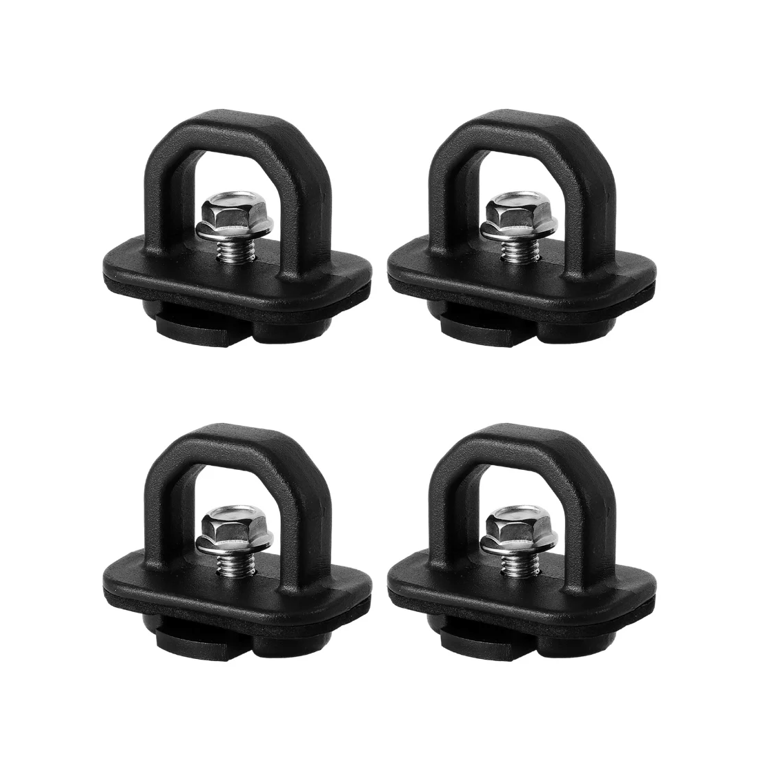 Lot de 4 points d'ancrage pour chargement de benne de pick-up (réf. 23146899) ​​pour Chevrolet Silverado et GMC Sierra 1500, 2500HD et 3500HD