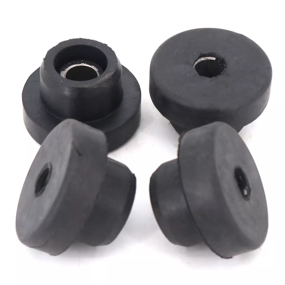 Amortiguador de vibraciones 6560633 para cargadoras Bobcat 742, 743, 751, 753, 763, 773, 843, 853, 863, 873 y 883 (4 unidades)