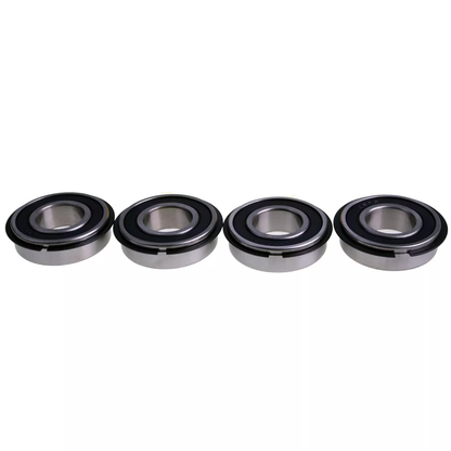 Lot de 4 roulements de roue 05435700 6205-2RSNR AM102888 pour moteur Yanmar 3TNV76, tracteur John Deere 318, 332, 322, 420, 430, 425, 445, 455 GT242