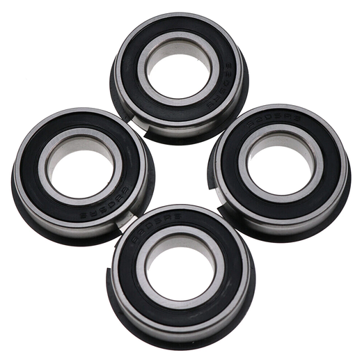 4 Pcs Wheel Bearing 05435700 6205-2RSNR AM102888 for Yanmar Engine 3TNV76 John Deere Tractor 318 332 322 420 430 425 445 455 GT242 - KUDUPARTS