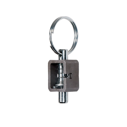 Ensemble de 4 verrous à ressort universels longs en acier de 5/8" pour remorques