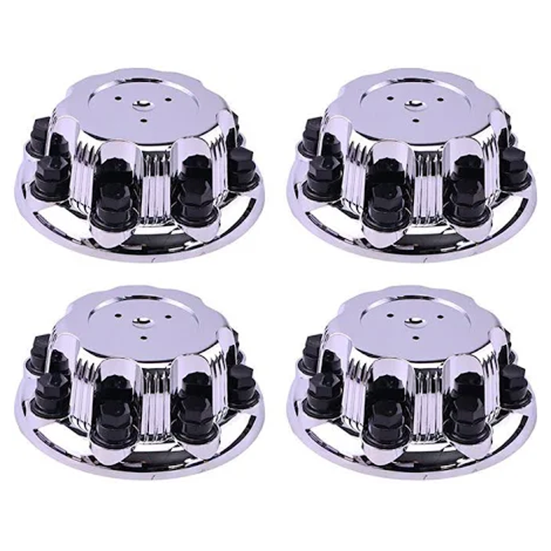 Lot de 4 cache-moyeux de roue à 8 écrous (15039489/15039488) pour Chevrolet Silverado 1500, 3500, Avalanche, Suburban 2500, GMC Sierra Yukon