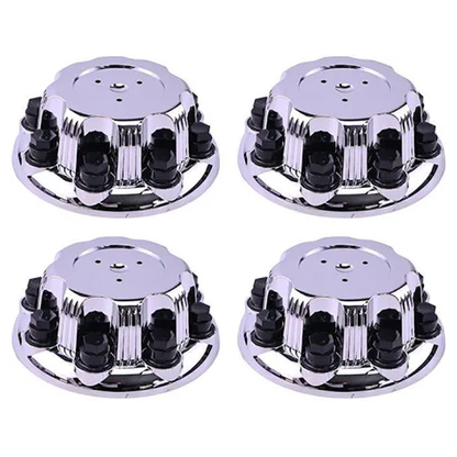 Lot de 4 cache-moyeux de roue à 8 écrous (15039489/15039488) pour Chevrolet Silverado 1500, 3500, Avalanche, Suburban 2500, GMC Sierra Yukon