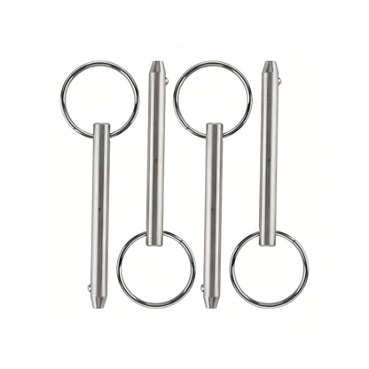 4 Pieces Diameter 1/4" Usable Length 2" Overall Length 2.56" Quick Release Pin