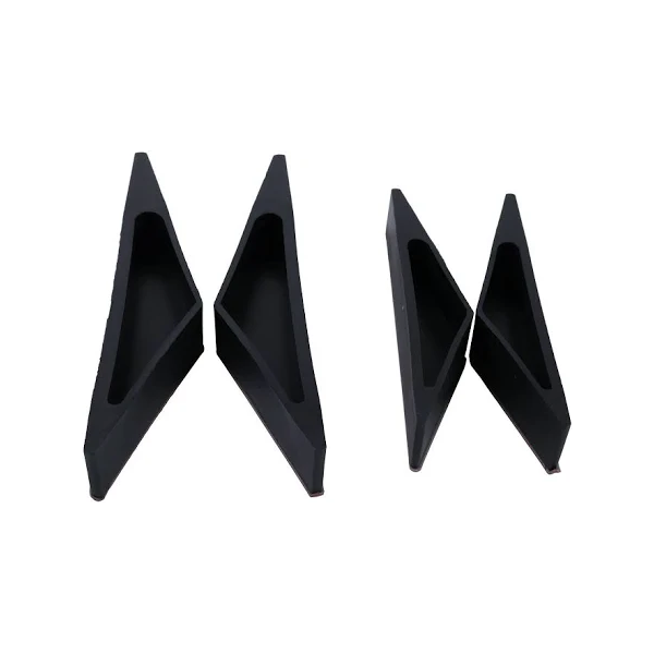 Poignée de porte double face anti-traces de doigts (4 pièces) pour Tesla Cybertruck V2