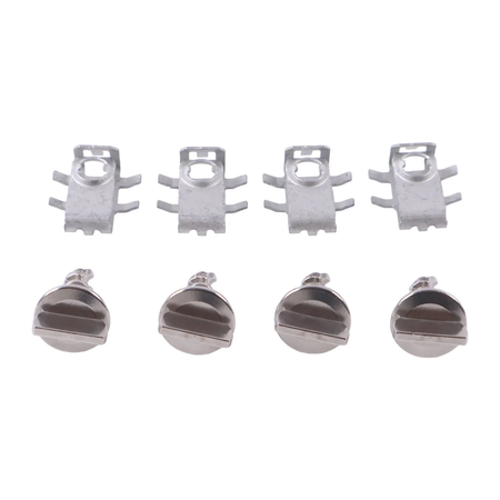 4 Pieces Engine Shield Cover Thumb Pin And 4 Nuts BB5Z-00817-A for Ford Explorer Edge F-150 Police Interceptor Utility 2011-2019