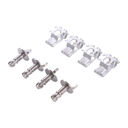 4 Pieces Engine Shield Cover Thumb Pin And 4 Nuts BB5Z-00817-A for Ford Explorer Edge F-150 Police Interceptor Utility 2011-2019