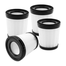 4 Pieces Filter Replacement for Fabuletta FSV101 FSV001 Girnoor G160 G165 Cordless Stick Vacuum Cleaner