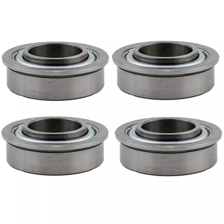 4 Pieces Flange Ball Bearing PRF122214-2RS PRF122214-ZZ for Cub Cadet Tractor 70 71 72 73 86 100 102 104 128 129 147 149 169 800 - KUDUPARTS