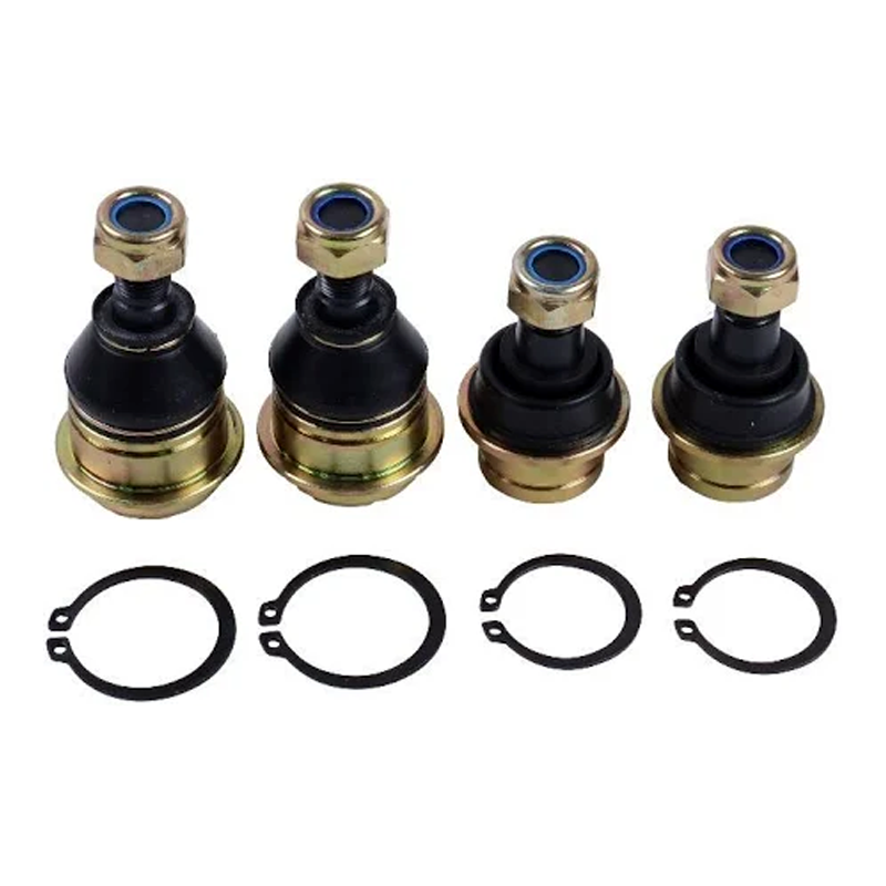 4 Pieces Front Suspension Upper Lower Ball Joint AM146066 AM142542 for Yanmar 3TNV70 Kawasaki FD620D Engine John Deere Utility Vehicle UV72 XUV 845E - KUDUPARTS