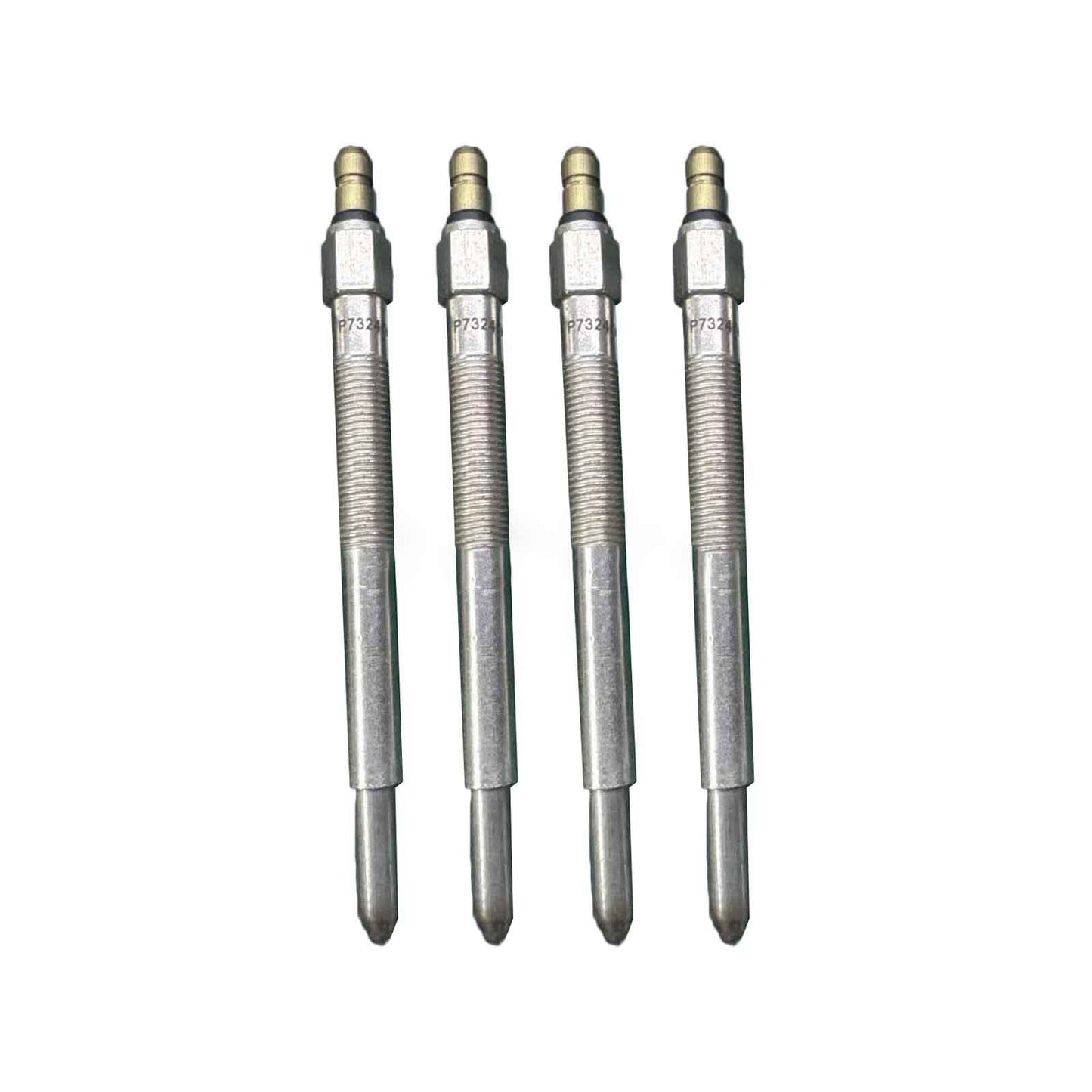 4 Pieces Glow Plug 6008-15-2650 6110-13-2511 6008-15-2320 for Komatsu 4D120-11 4D130-1 S4D120-11 SL4D130-1