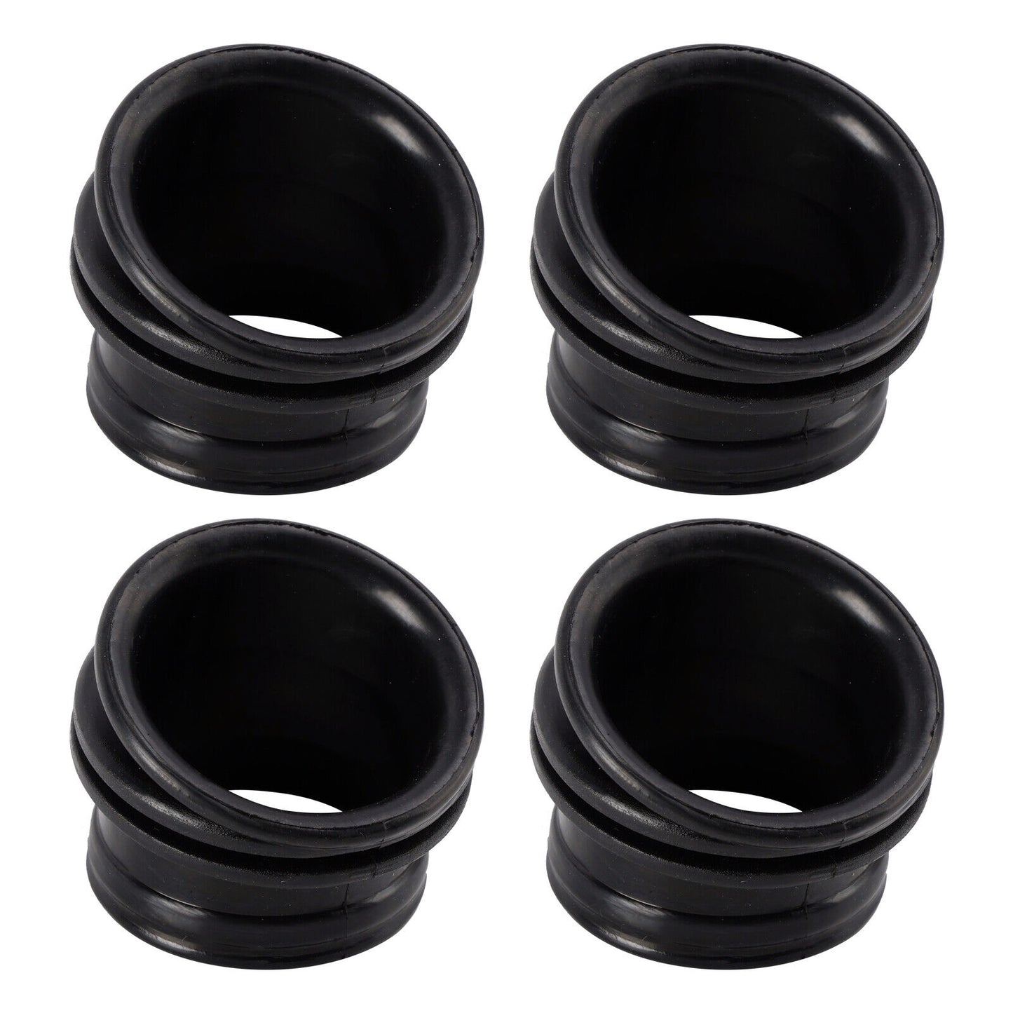 4 Pieces Intake Connector 14073-1211 for Kawasaki Motorcycle 1985-1987 ZX600 Ninja 600R 2001-2003 ZR-7S